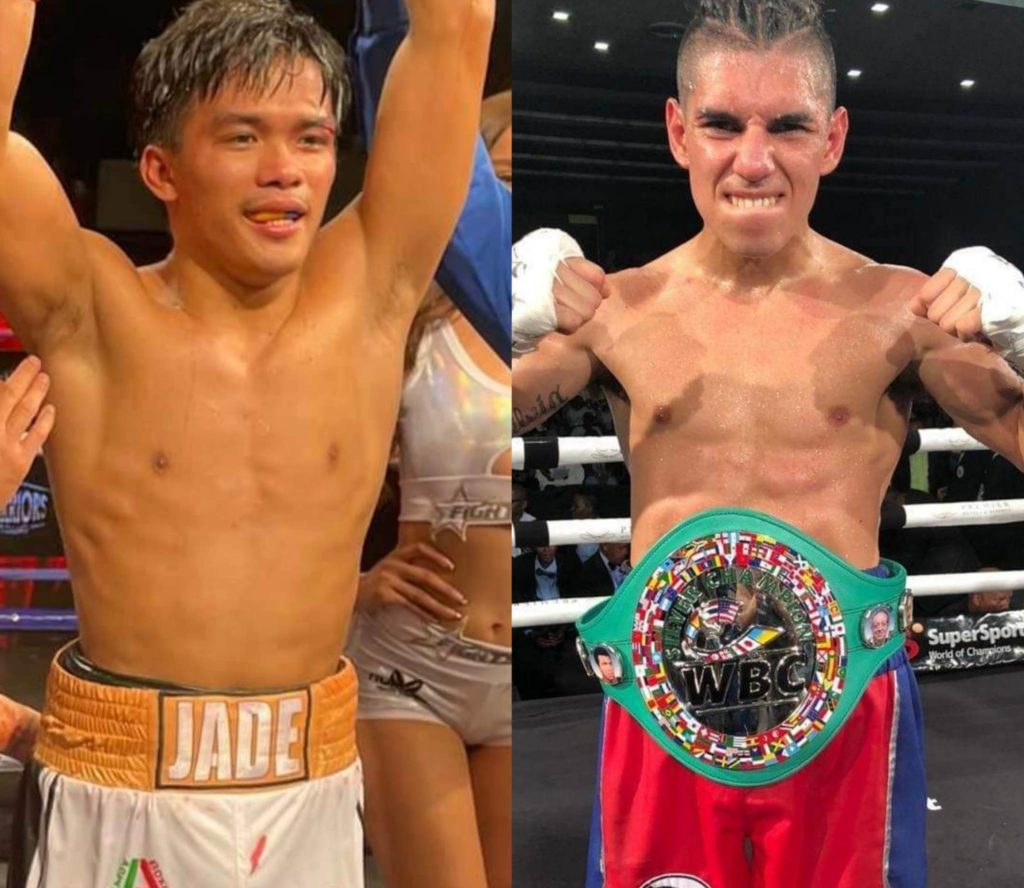 Bornea to face Martinez, Ancajas' tormentor, in world IBF title duel Jade Bornea (left) will get a shot at the IBF title of Fernando Martinez. | Facebook Photos