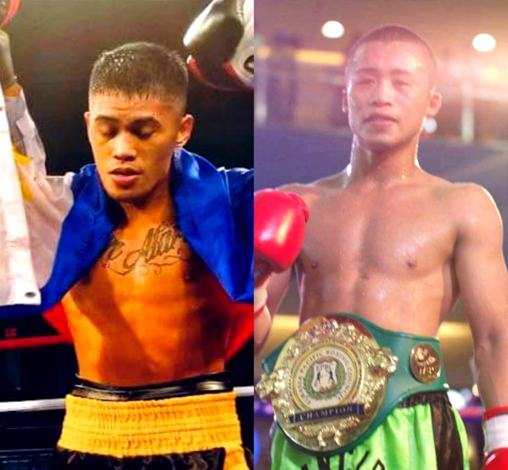 Plania makes comeback against Francisco in Tagum fight card. In Photo Mike Plania (left) makes a ring comeback with his Dec. 31 fight against Jeffrey Francisco at the “Double Trouble” fight card in Tagum, Davao del Norte. | Facebook and Boxrec photos