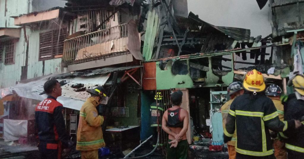15 fires destroy P17.5 million worth of properties in December in Cebu City — CCFO. The Barangay Pahina Central fire this morning, Dec. 31, 2022 is the 15th fire to hit Cebu City this month, says the Cebu City Fire Office. | Paul Lauro