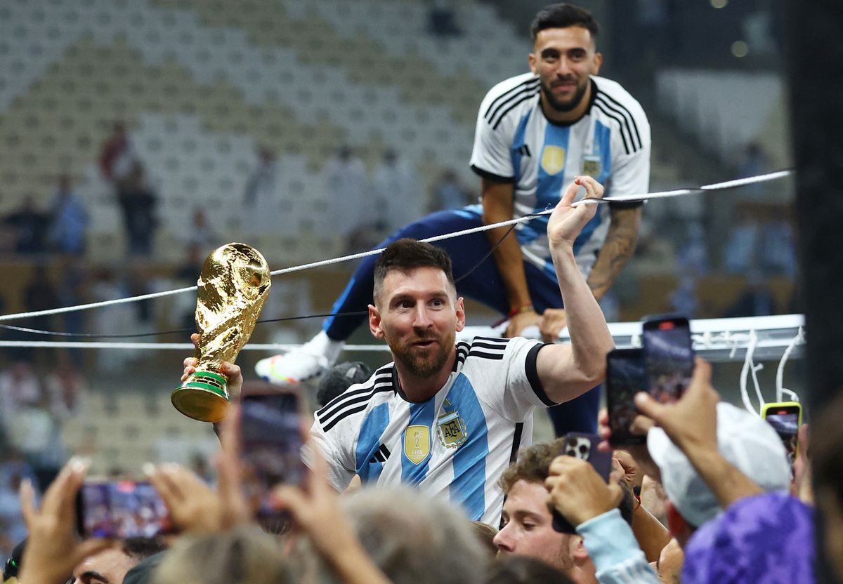 Lionel Messi World Cup Celebration Becomes Most-Liked Instagram