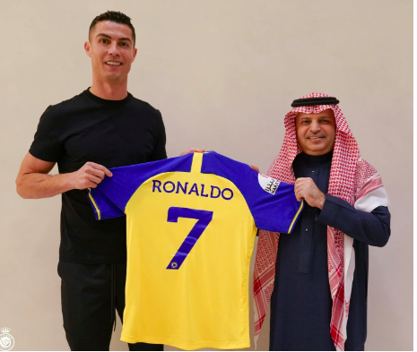 Cristiano Ronaldo on Friday signed for Al Nassr of Saudi Arabia. –ALL NASSR FC TWITTEr
