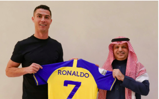 Cristiano Ronaldo on Friday signed for Al Nassr of Saudi Arabia. –ALL NASSR FC TWITTEr