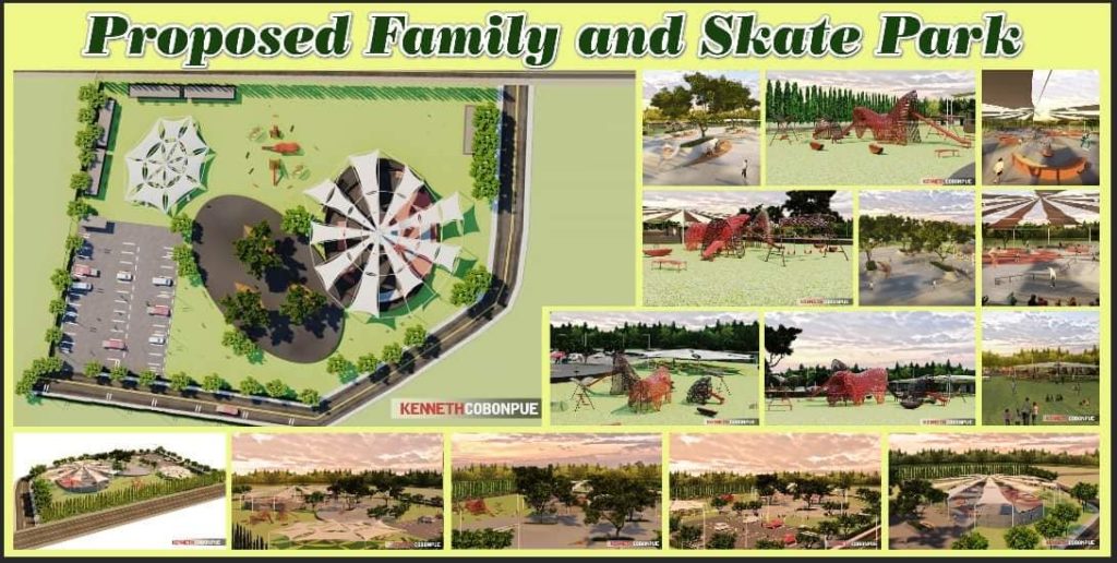 Photo of the proposed family and skate park in Talisay City