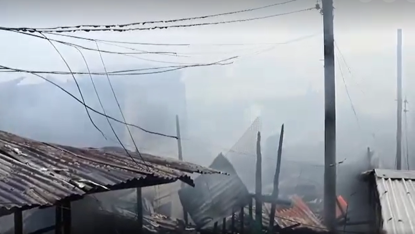 Chan to victims of Ibo fire: You can rebuild your houses in the area. The fire that hit Sitio Commonwealth of Brgy. Ibo, Lapu-Lapu City last Jan. 16 destroyed 63 houses and displaced at least 400 individuals. | File Photo
