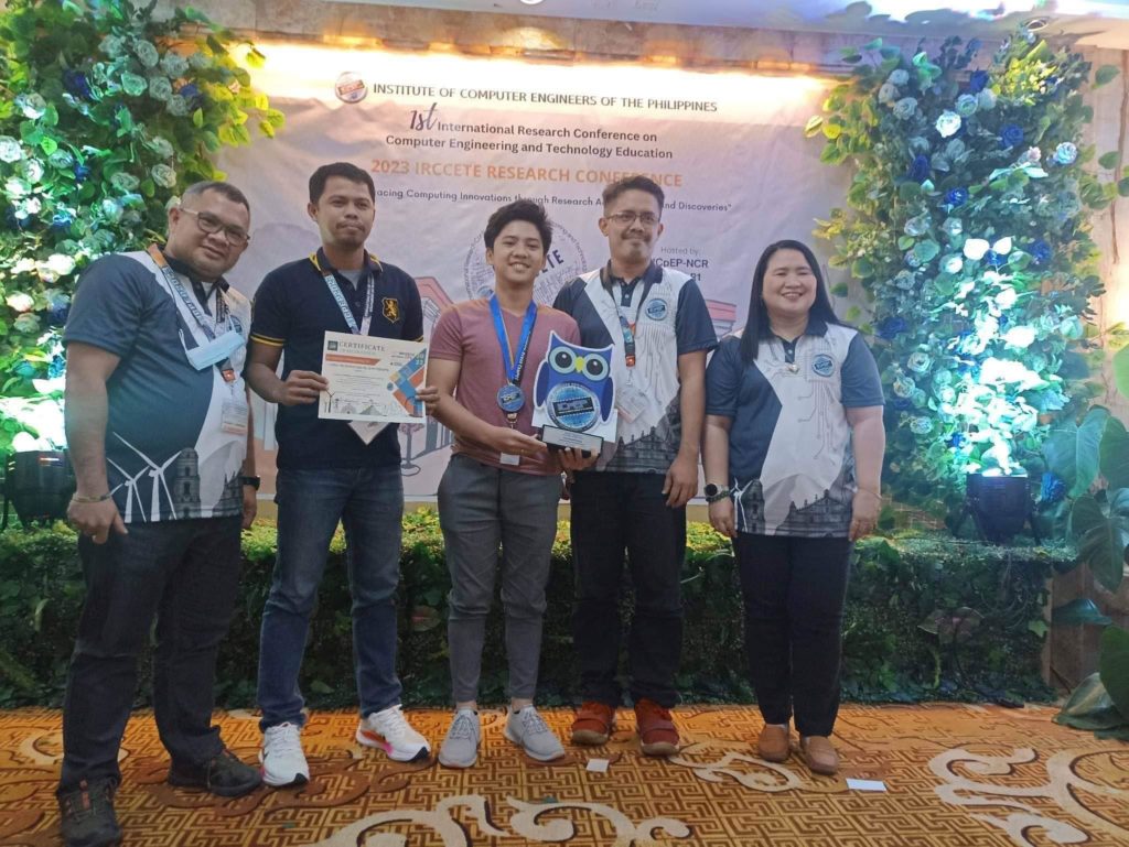 Danao Technologian shares journey to being champion of National Computer Engineering Challenge. In photo is Marc Vincent Bentoy (3rd from left), who receives his award on Jan. 20, 2023, for winning the Java Programming category of the National Computer Engineering Challenge in Fort Ilocandia, Laoag City, Ilocos Norte.