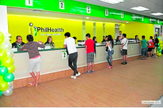 Marcos Jr. orders PhilHealth to suspend rate hike in 2023. FILE PHOTO: Members line up at the counters of the Philippine Health Insurance Corporation or PhilHealth. INQUIRER FILES