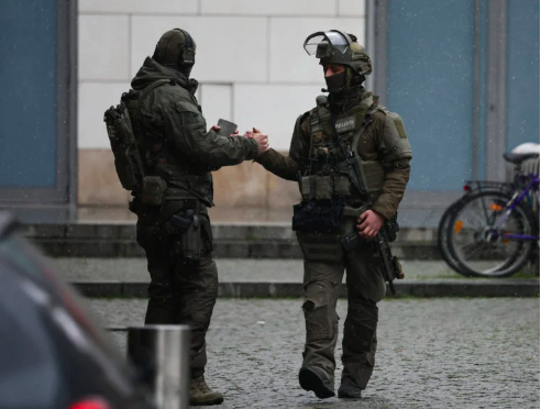 Iranian held in Germany suspected of chemical terror plot. In photo are Special forces of the German police AFP FILE PHOTO