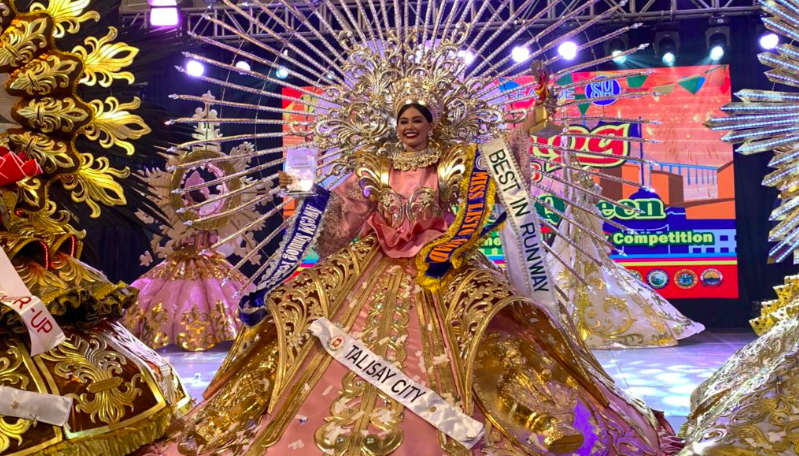 Kiara Liane Wellington of Talisay City bested other candidates as she won Best in Runway and Parade of Costume.