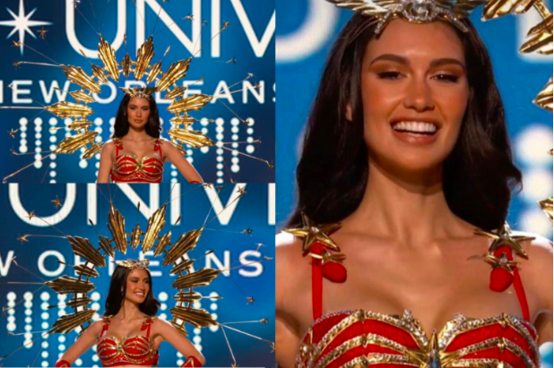 Celeste Cortesi’s Darna national costume at 71st Miss Universe gets nod of Ravelo family, production team. Miss Universe Philippines 2022 Celeste Cortesi. Image: Screengrabs from Facebook/Miss Universe