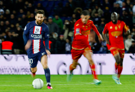  Ligue 1 – Paris St Germain v Angers – Parc des Princes, Paris, France – January 11, 2023 Paris St Germain’s Lionel Messi in action REUTERS/Gonzalo Fuentes