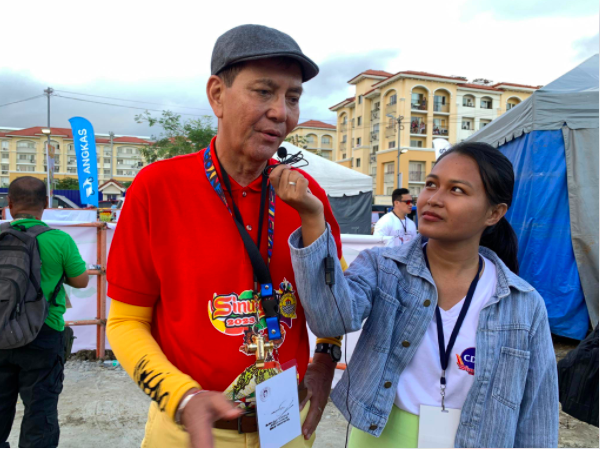 Cebu City Mayor Michael Rama is grateful that the Sto. Niño has blessed the Sinulog Festival with good weather. | Wenilyn Sabalo