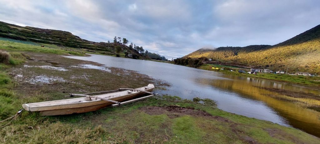 Lake Tabeo is one of the four mystical lakes in Mount Pulag in Benguet. | Dennis Gorecho