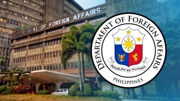 Photo of the facade of the DFA office with its official logo for story: 2 more Filipino casualties in Hawaii wildfires still being verified — DFA