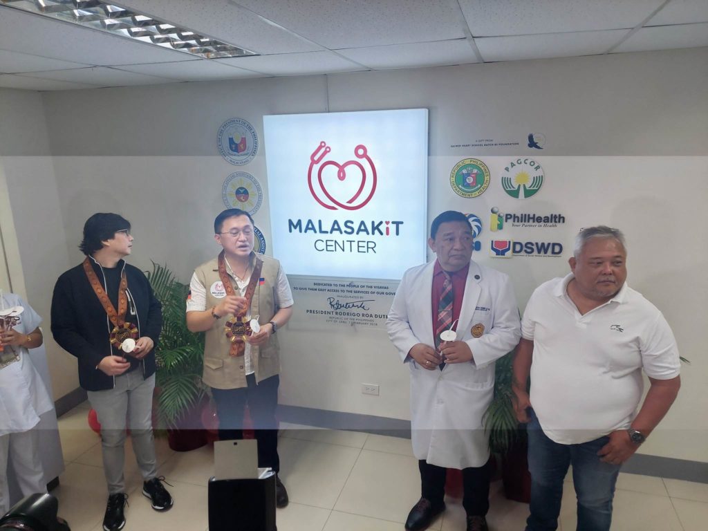 Father of Malasakit Centers visits VSMMC’s facility on its 5th anniversary. Senator Christopher Lawrence "Bong" Go visits the first Malasakit Center in the Vicente Sotto Medical Center (VSMMC) on the Malasakit Center's 5th anniversary. | Futch Anthony Inso 