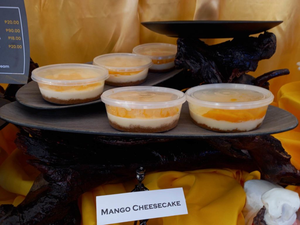 One group of students make mango cheesecake as their product of choice to sell in the bazaar. | Mary Rose Sagarino