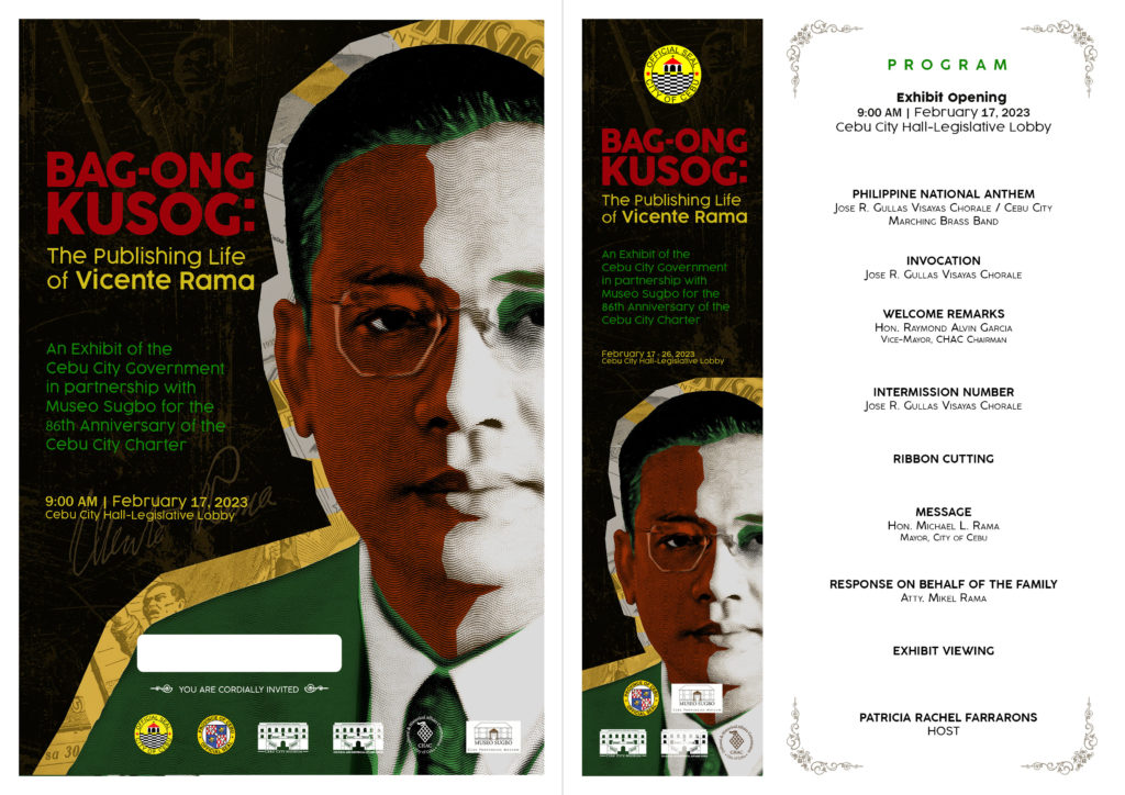 CHAO, Museo Sugbo to launch Don Vicente Rama exhibit ahead of Cebu City's 86th Charter anniversary