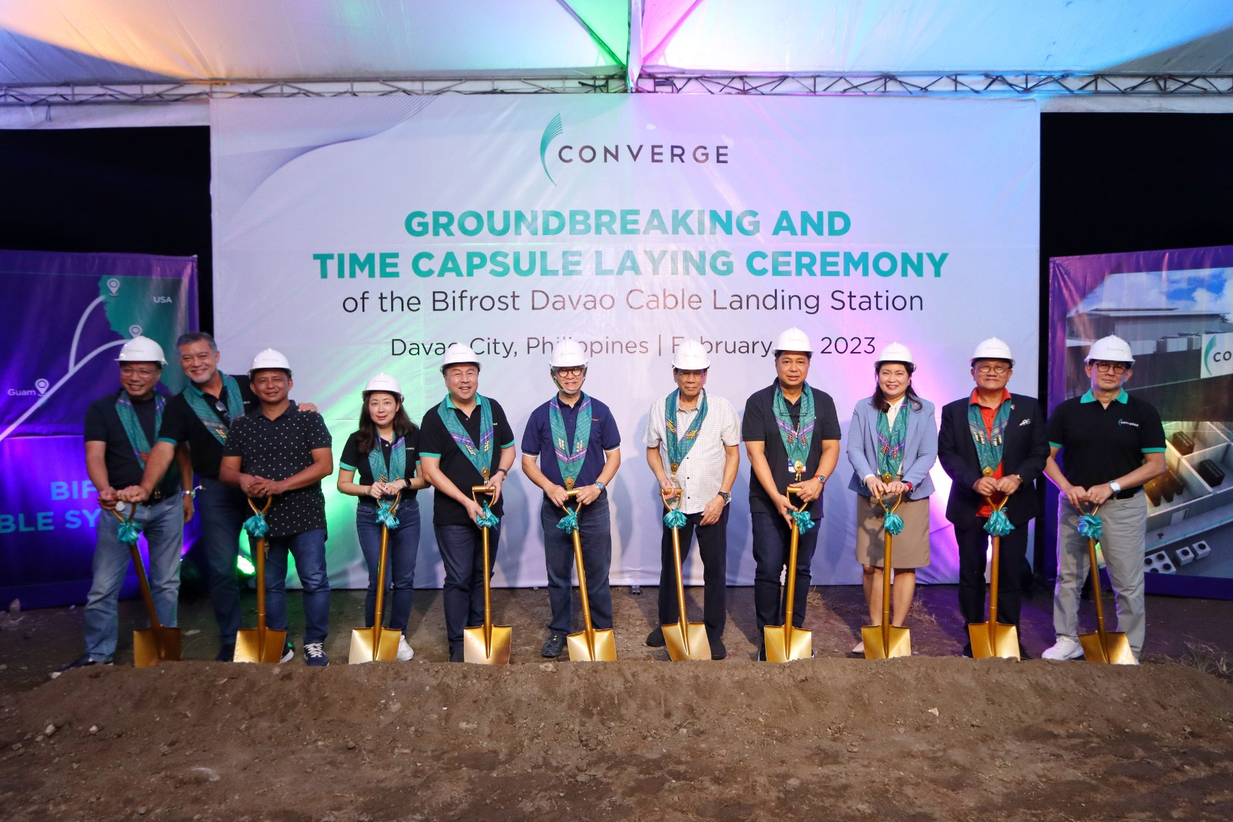 Converge starts construction of Philippine cable landing station for