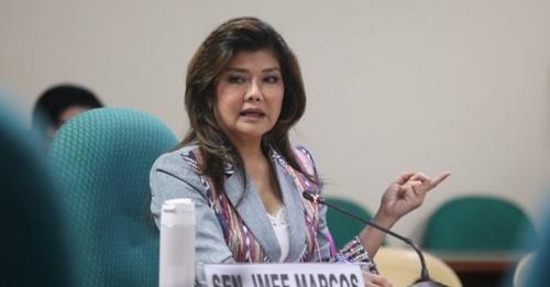 Photo of.Senator Imee Marcos for story: Imee Marcos wants state of emergency in Negros Oriental to nab perpetrators of gov’s murder