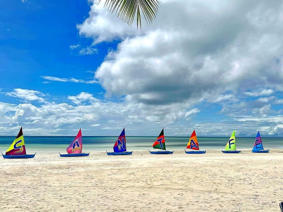 Santa Fe officials start preparations for Holy Week 2023. The coastlines of Sta Fe in Bantayan Island for story: LOOK: Sta Fe officials start preparations for Holy Week 2023