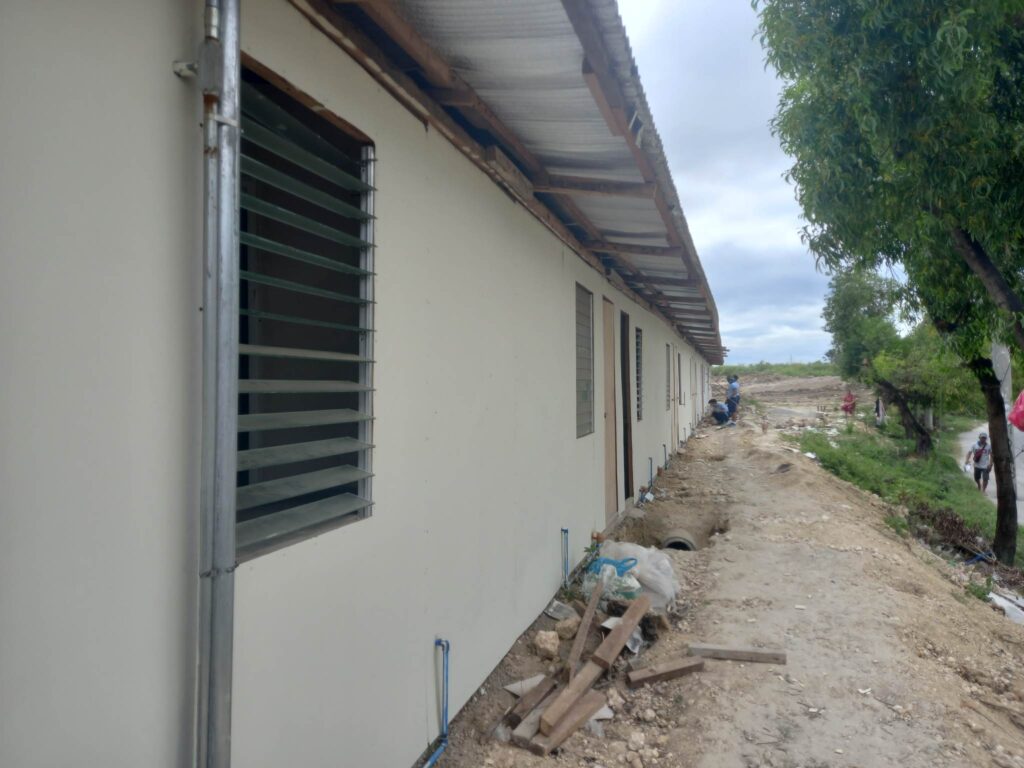 HUDO of Mandaue: 24 housing units ready to be turned over to Looc fire victims. Photo shows that the 24 housing units in Barangay Guizo, Mandaue City will be awarded to Barangay Looc fire victims on March 18. | Mary Rose Sagarino