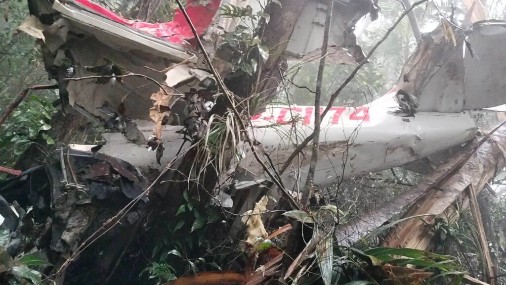 Coast Guard K9 unit shows photos of Cessna wreckage in Isabela