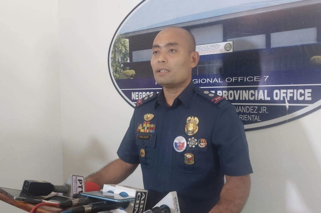 Police Lieutenant Colonel Gerard Ace Pelare, SITG spokesperson says policemen of the Santa Catalina town have already been relieved from their posts. | File photo