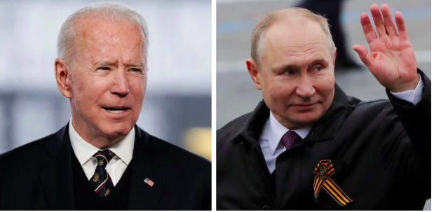US President Joe Biden and Russian President Vladimir Putin (REUTERS)