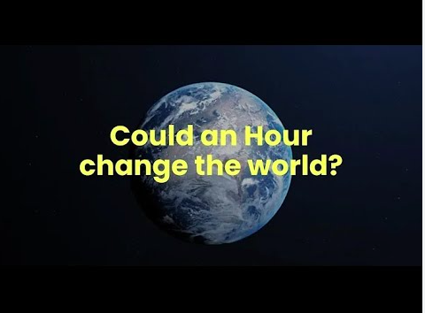 Earth Hour participants in Metro Cebu in a decline . photo is Screen grabbed from WWF video (Inquirer.net)