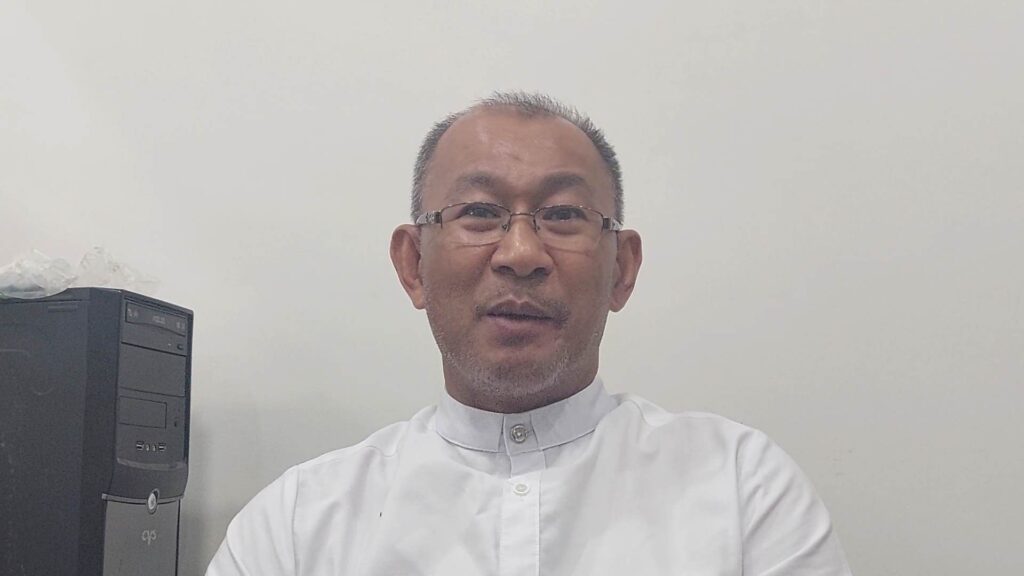 Fr. Reynante Joseph Ga, parish priest of the Nuestra Señora de Regla Parish National Shrine.