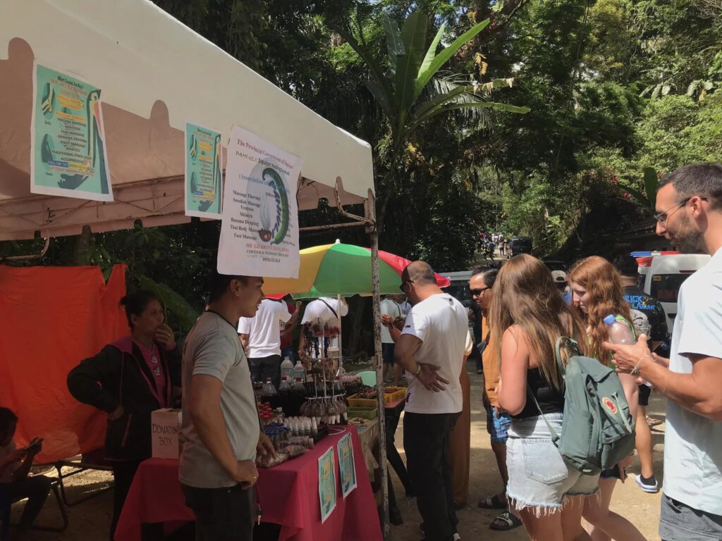 Siquijor holds Pahi-uli Festival. Local and foreign guests visit the different booths at the Pahi-uli Festival in Siquijor province. 