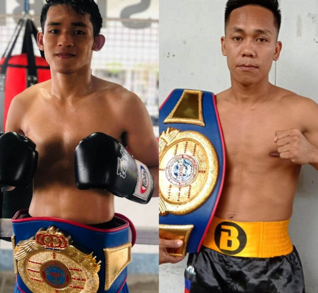 Jake Amparo (left) and Clyde Azarcon (right).