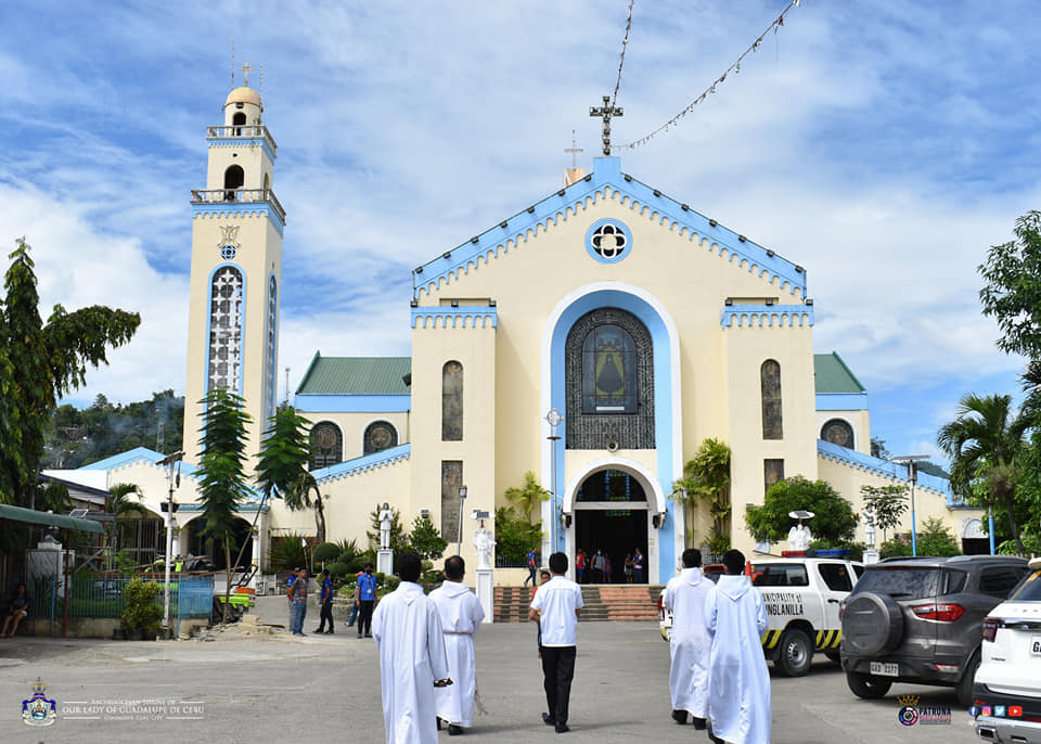 The Archdiocesan Shrine of Our Lady of Guadalupe de Cebu is located in Barangay Guadalupe in Cebu City. | Photo from the Archdiocesan Shrine of Our Lady of Guadalupe 