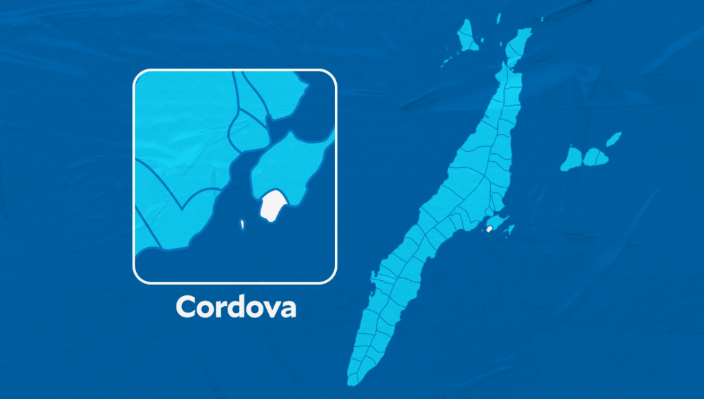 Map of Cordova town.