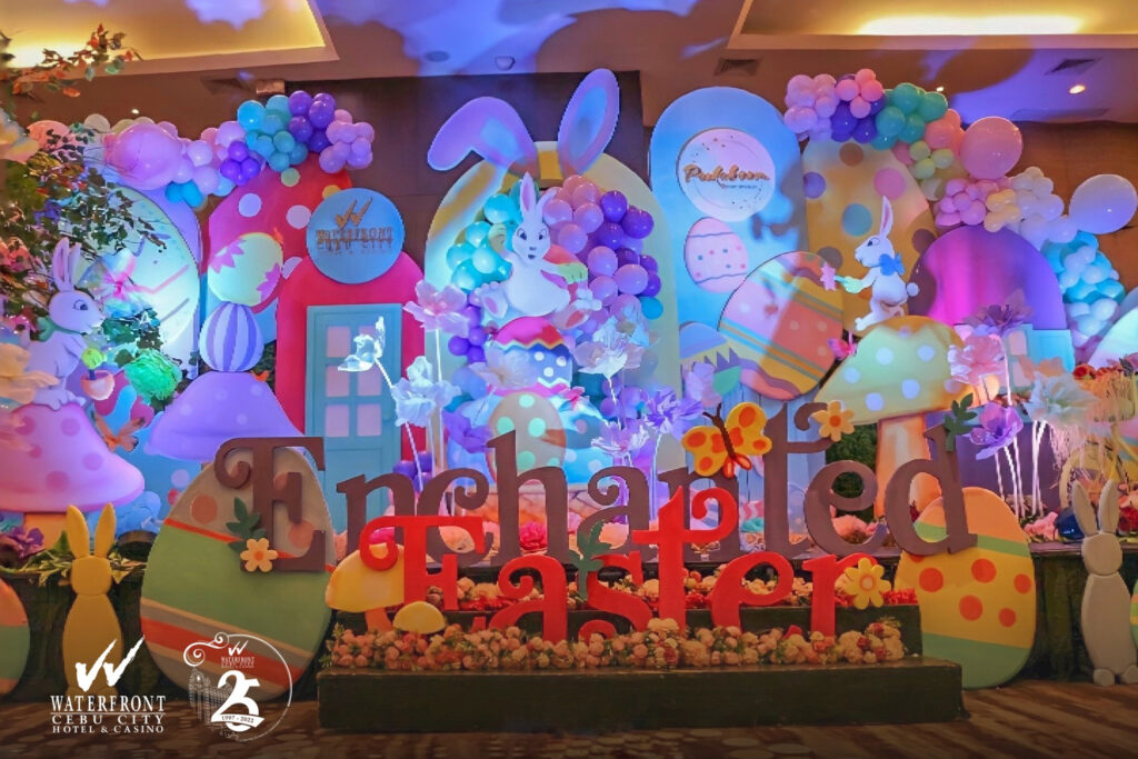 Easter setup at Waterfront Cebu City Hotel and Casino