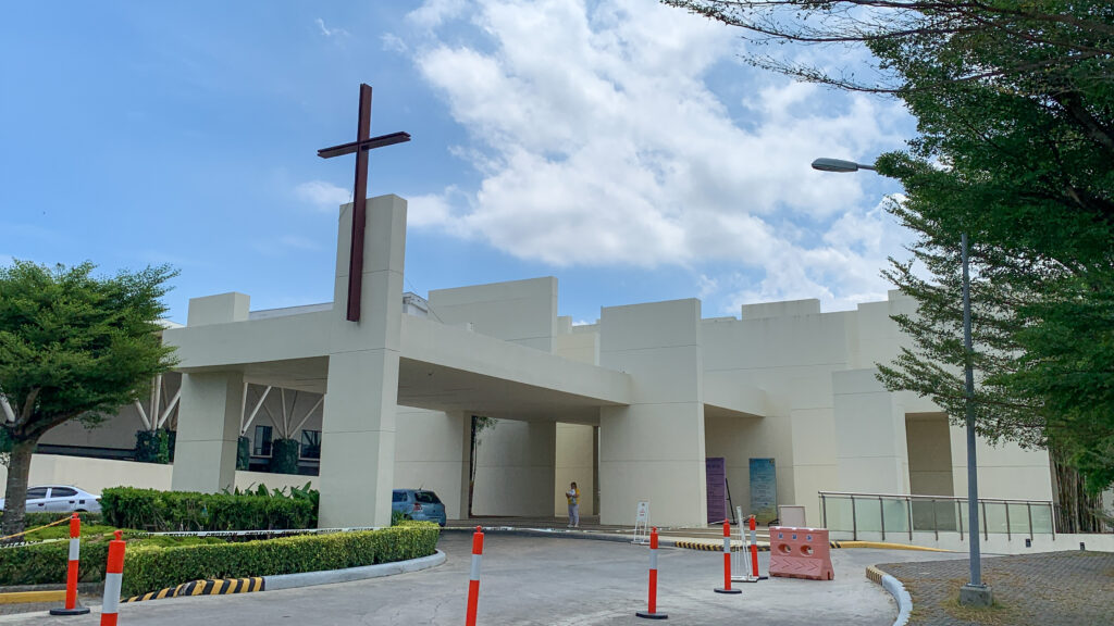 The San Pedro Calungsod chapel at the South Road Properties in Cebu City is described by its architect as a good place to meditate and pray. | Wenilyn Sabalo