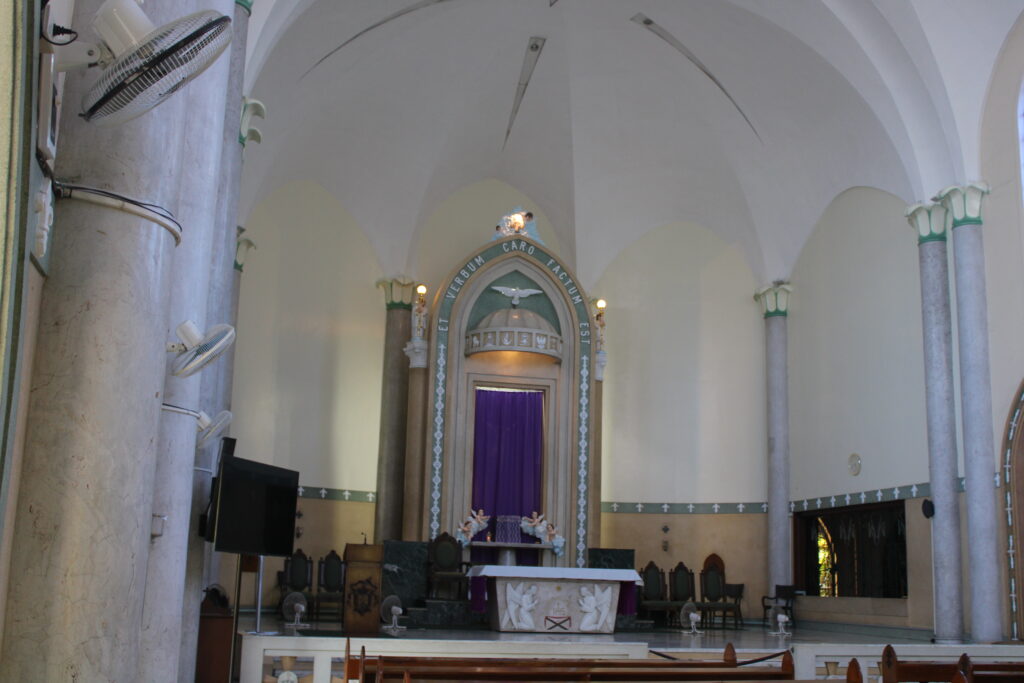 This is the altar of the Chamber of Peace and Serenity in Cebu in the Carmelite Monastery in Barangay Mabolo, Cebu City. | CDN Digital file photo