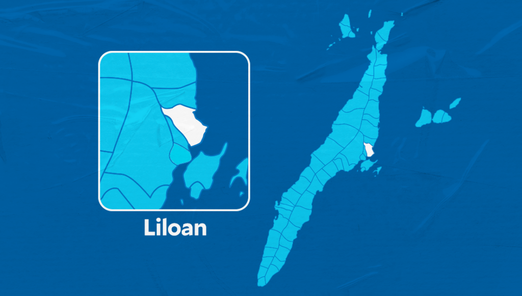 Security guard shoots defiant subdivision visitor in Liloan. Photo is a map of Liloan.