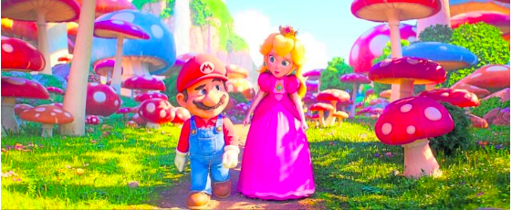 Mario (Chris Pratt) and Princess Peach (Anya Taylor-Joy) —PHOTOS COURTESY OF UNIVERSAL PICTURES INTERNATIONAL