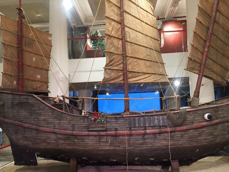 A replica of the 12th century Chinese junk that brought traders, travellers and migrants to various destinations around the world was among the attractions at the Sugbu Chinese Heritage Museum during the Gabii sa Kabilin.