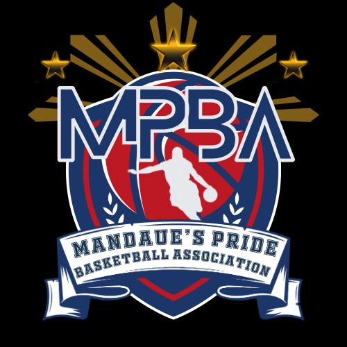 The official logo of the Mandaue's Pride Basketball Association (MPBA).
