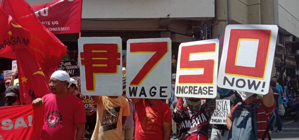 On Labor Day, groups in Cebu call for P750 over-the-board minimum wage