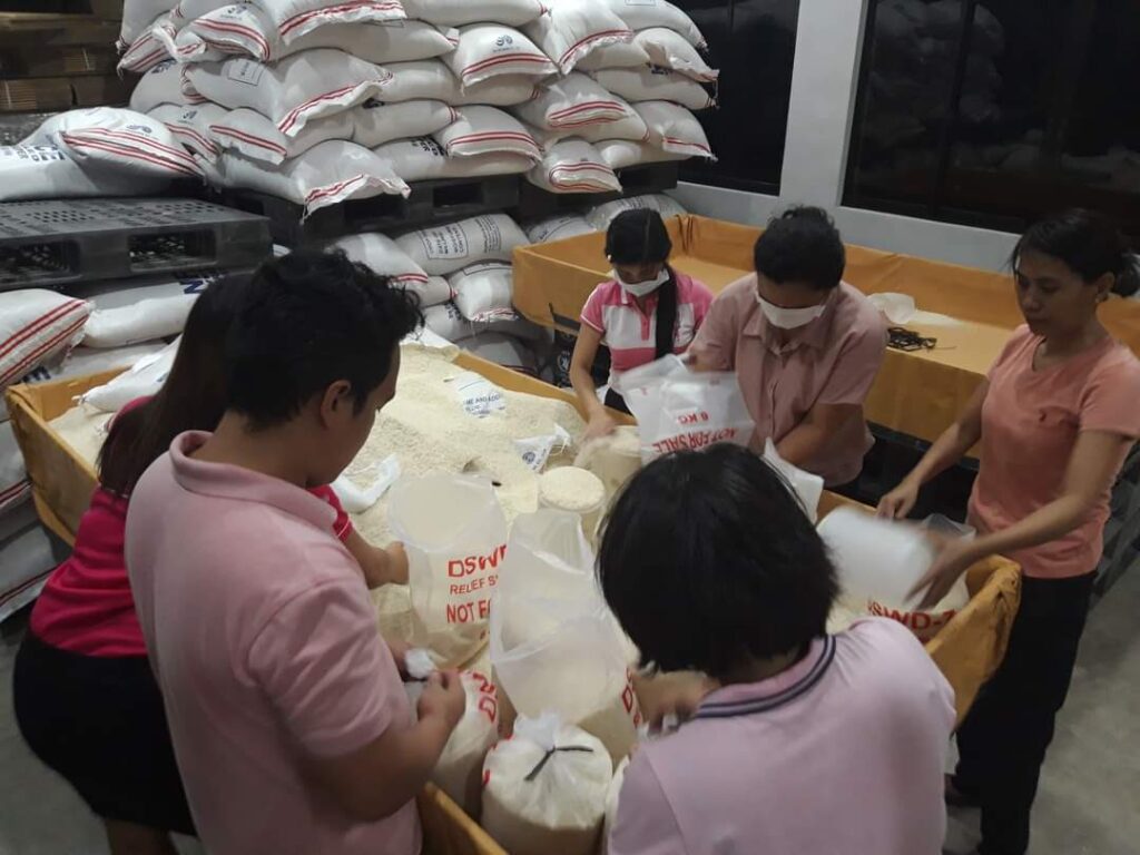 DSWD-7 says 45,003 food packs on standby if Mawar enters PH. In photo is DSWD-7 Regional Director Shalaine Marie Lucero saying that they have already prepositioned family food packs in strategic locations in case super typhoon Mawar will enter the country. | DSWD-7 FB page