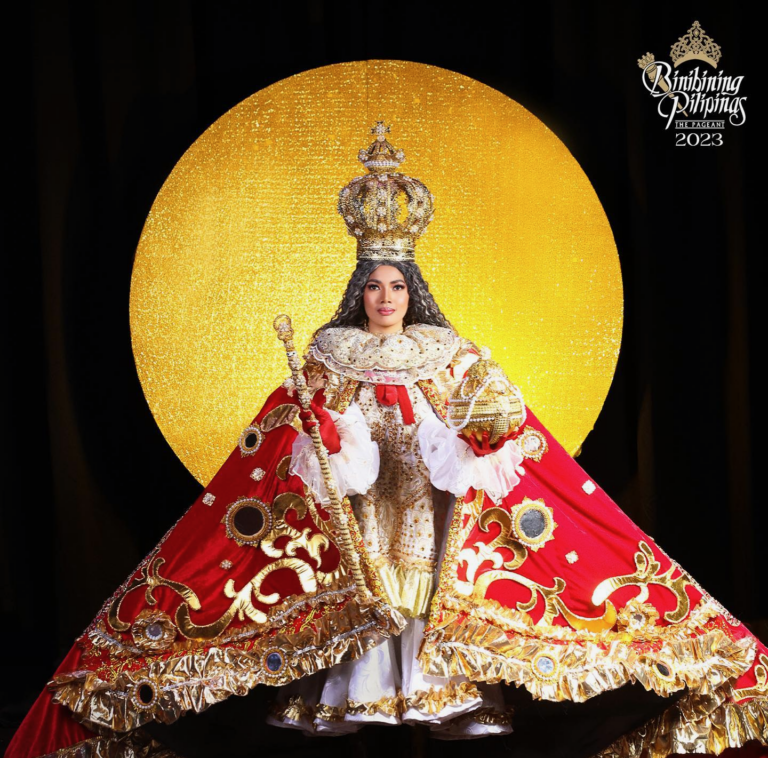 Bb. Pilipinas Cebu province’s Sto. Niño vestment as national costume ...