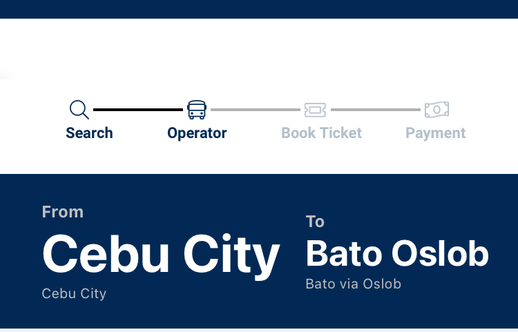 Passengers in Cebu can now book their bus tickets online