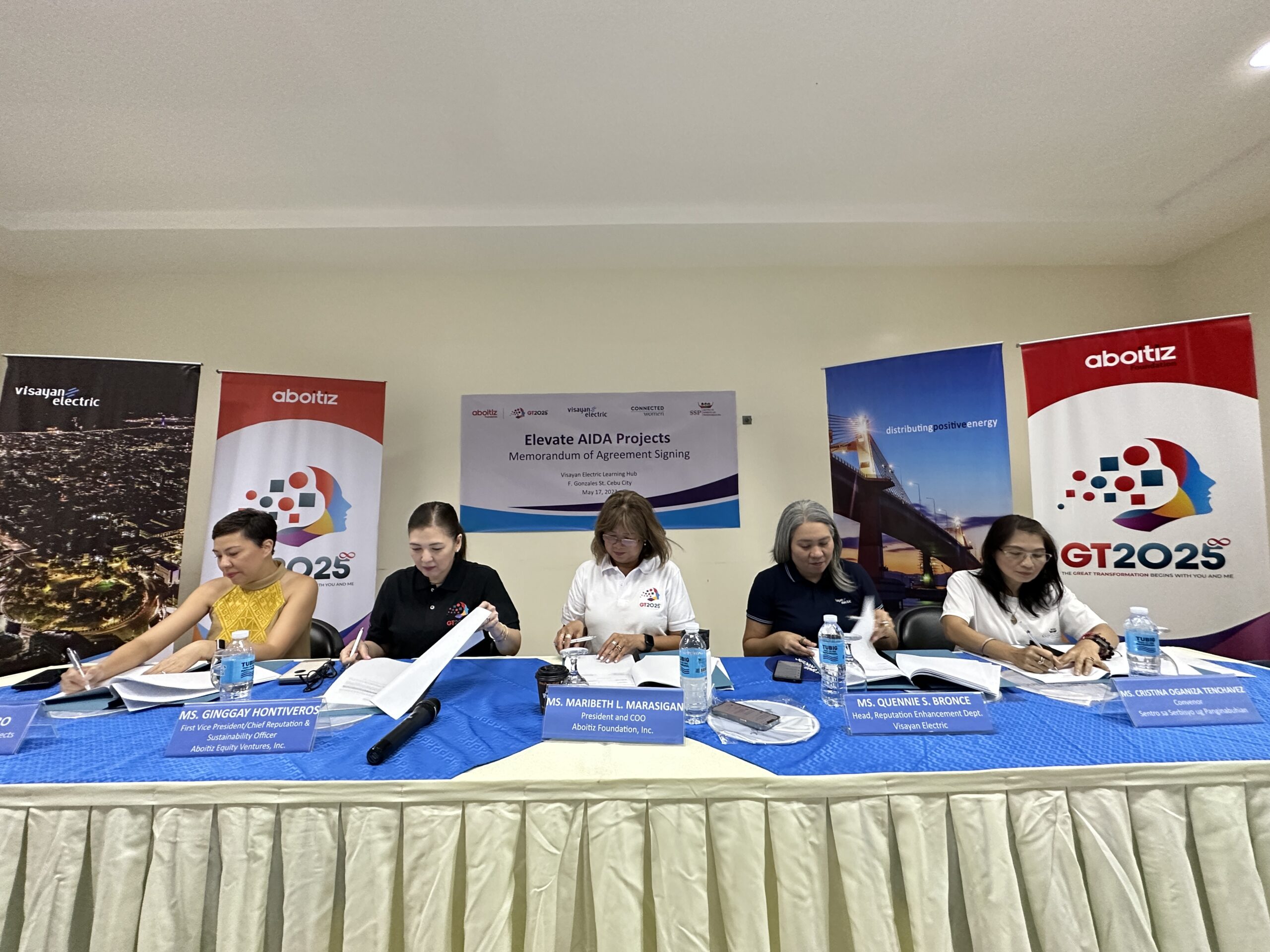 Visayan Electric, Aboitiz Foundation empower stay-at-home moms with 