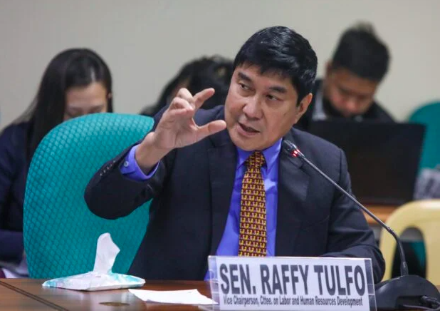File photo of Senator Raffy Tulfo. (Bibo Nueva España/Senate PRIB)