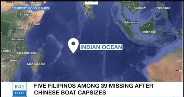 Missing Filipino sailors