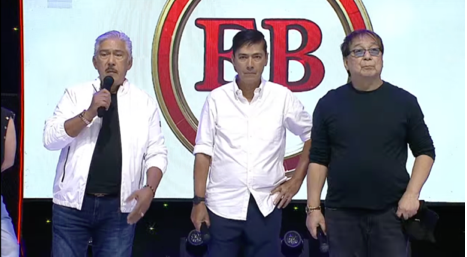 (From left) Tito Sotto, Vic Sotto, Joey de Leon. Image: Screengrab from YouTube/Eat Bulaga