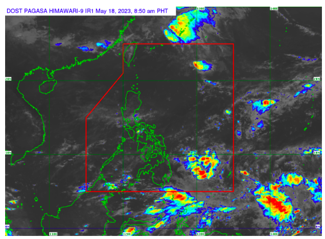 Pagasa to lift TCWS warnings soon as Betty steadily moves away from PH. Photo is a Weather satellite image from Pagasa’s website.