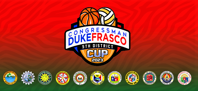 Official logo of the Congressman Duke Frasco Cup 2023.